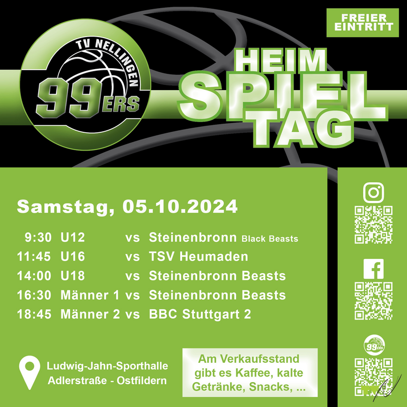 Erster Heimspieltag der TVN 99ers am kommenden Samstag