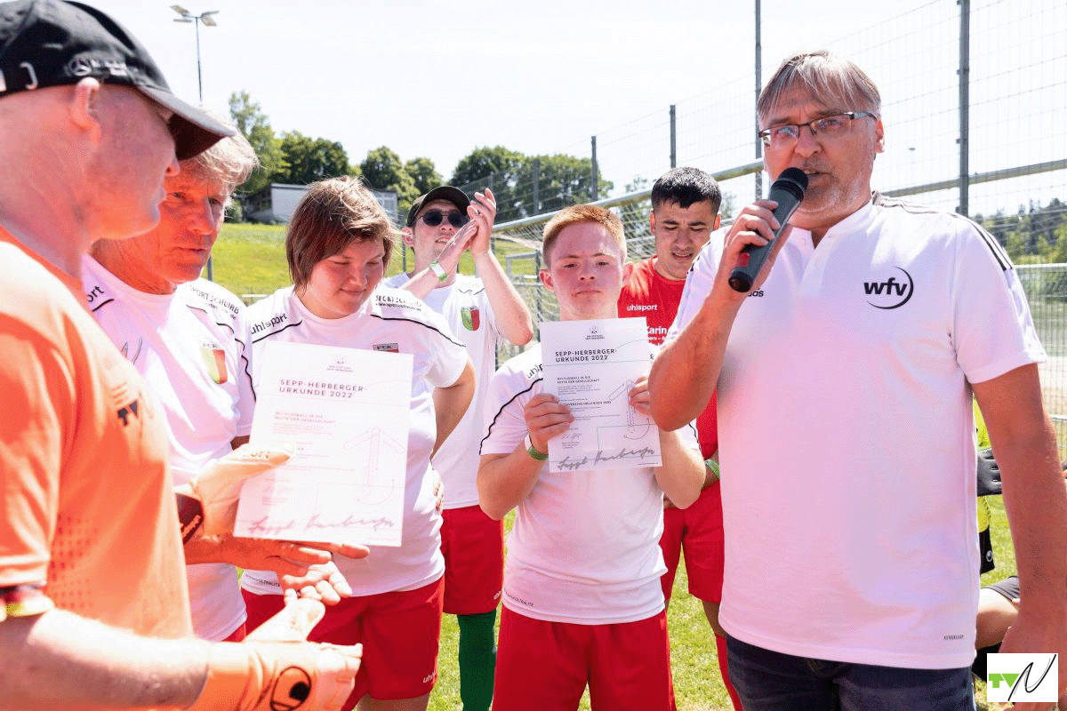 Sepp-Herberger-Urkunde für TVN und FCE