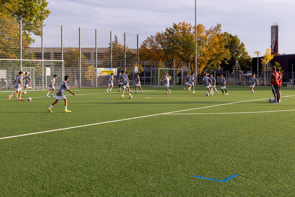 DFB-Mobil Training mit der U13