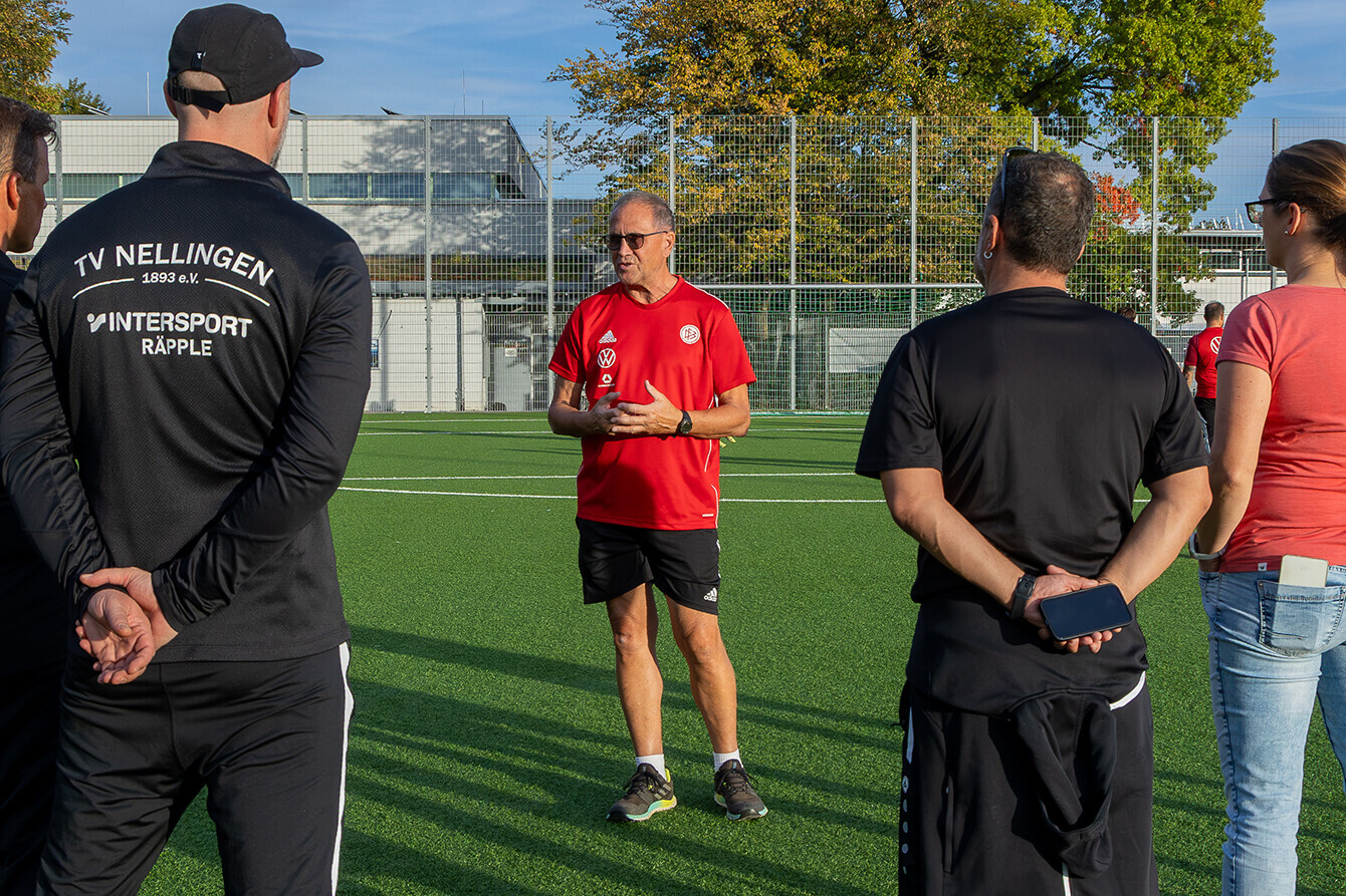 DFB-Mobil Training mit der U13
