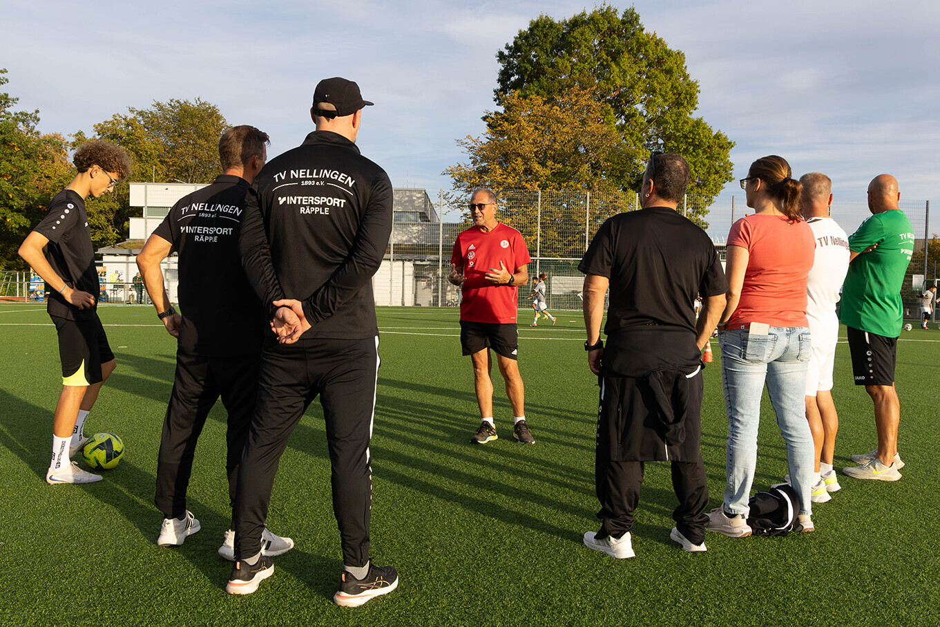DFB-Mobil Training mit der U13