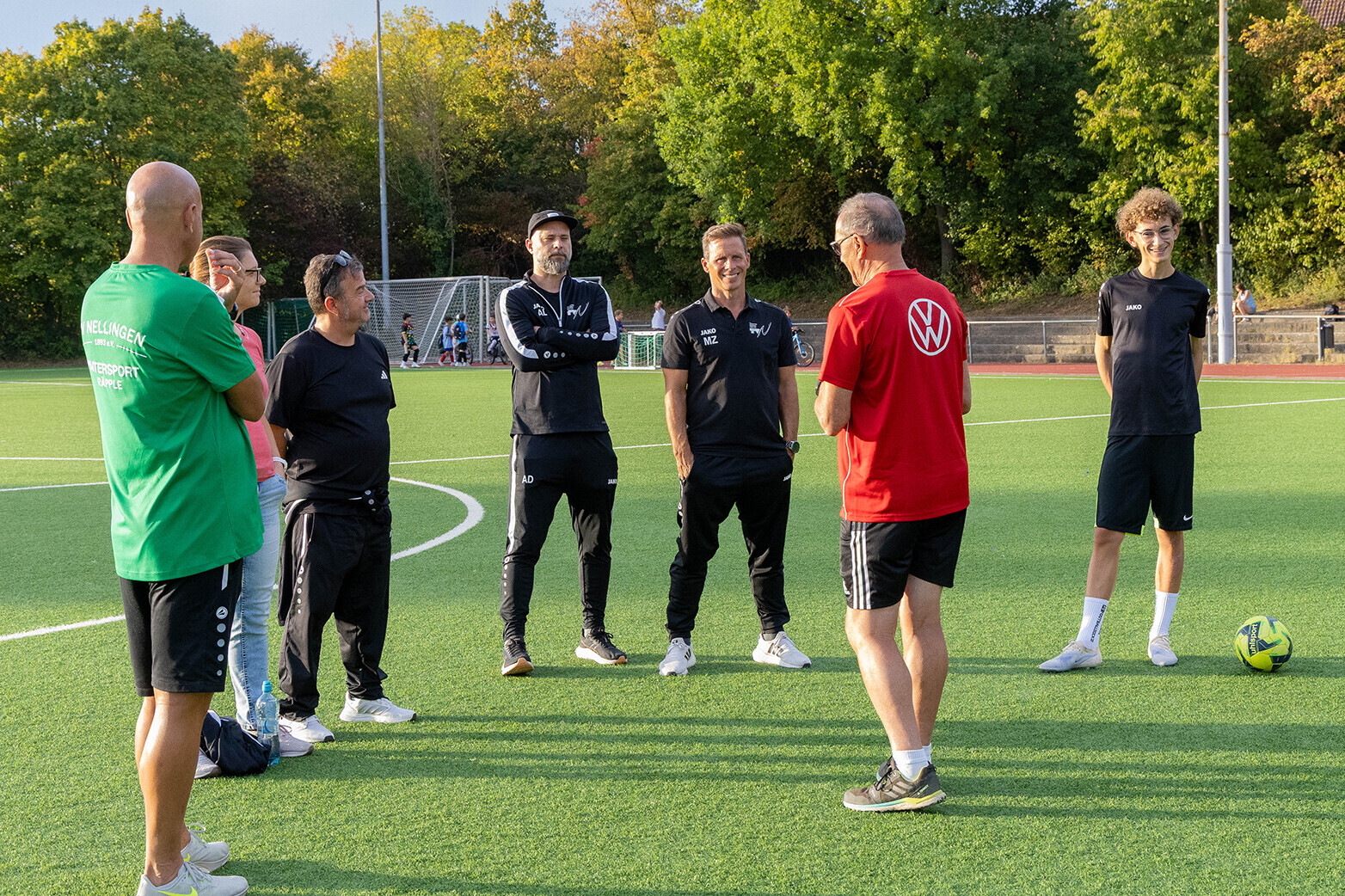 DFB-Mobil Training mit der U13