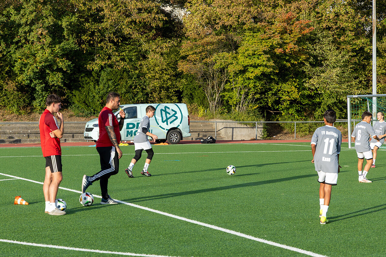 DFB-Mobil Training mit der U13