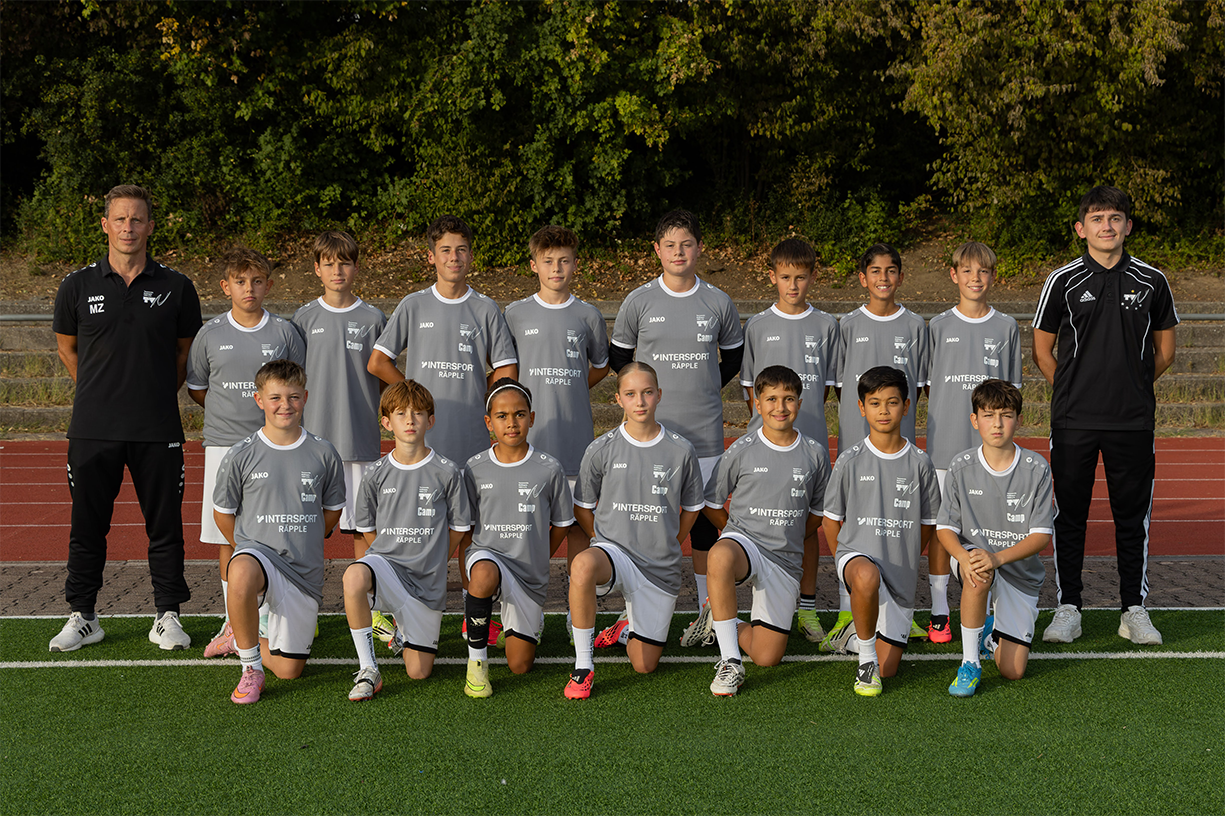 u13 mannschafsfoto saison 2627