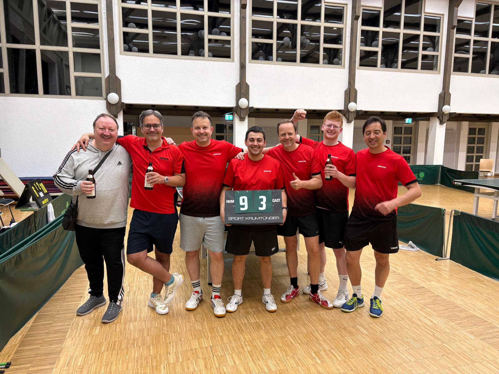 Herren I: Sensationeller 3. Platz nach grandiosem Comeback in der Bezirksliga