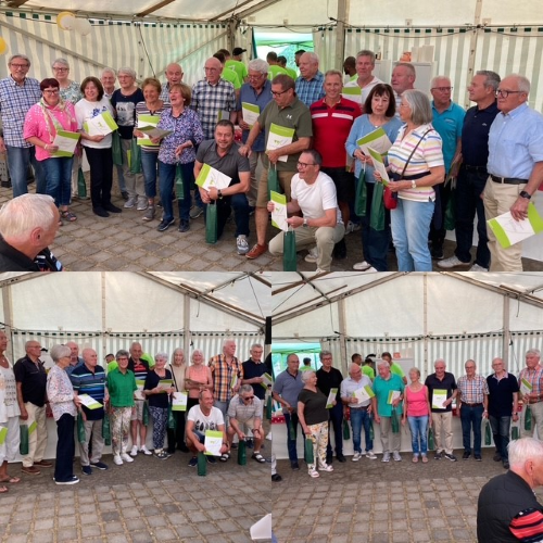 Ehrung langj&auml;hriger Mitglieder 2025