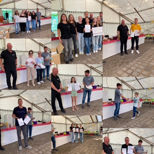 &Uuml;bungsleitergrillen und Sportlerehrung 2025