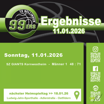 TV Nellingen 99ers feiern gelungenen Jahresauftakt in Kornwestheim