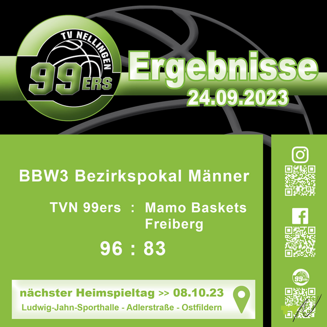 Gelungene Pflichtspielpremiere der 99ers