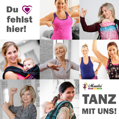 Ab Juni: Mama Fit mit MAWIBA (Tanz-Fitness-Konzept)